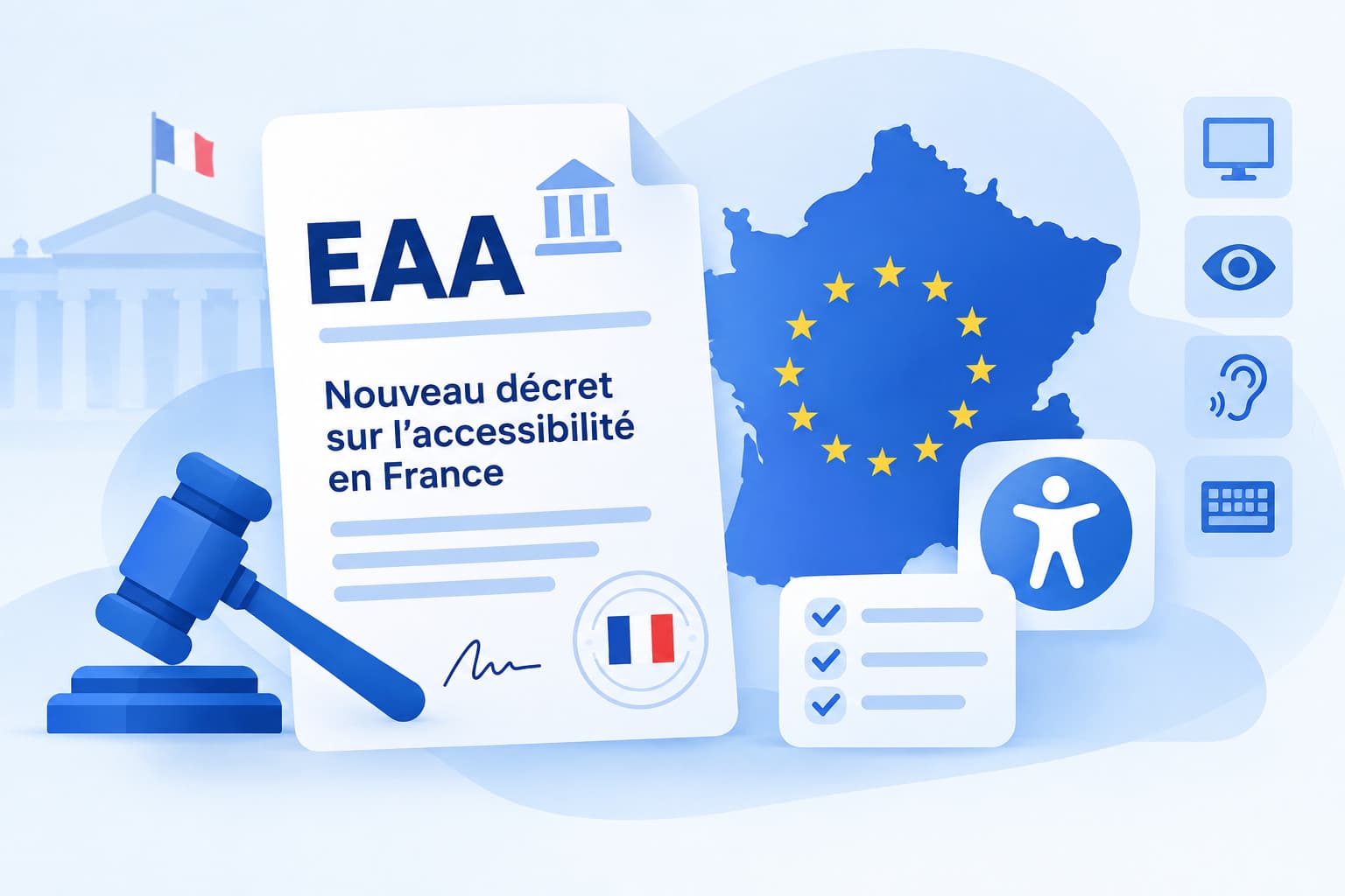 EAA : un nouveau décret renforce l’application des règles d’accessibilité en France